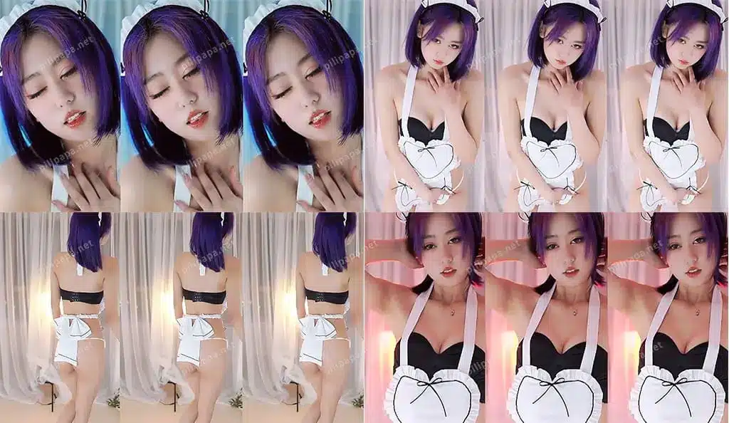 网易CC胡椒土豪高级群定制女仆装写真全集高清下载