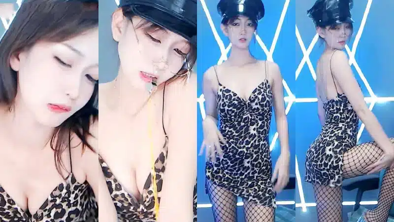 网易CC韩雪儿21年11月豹纹网袜热舞39V 6.6G高清写真全集下载